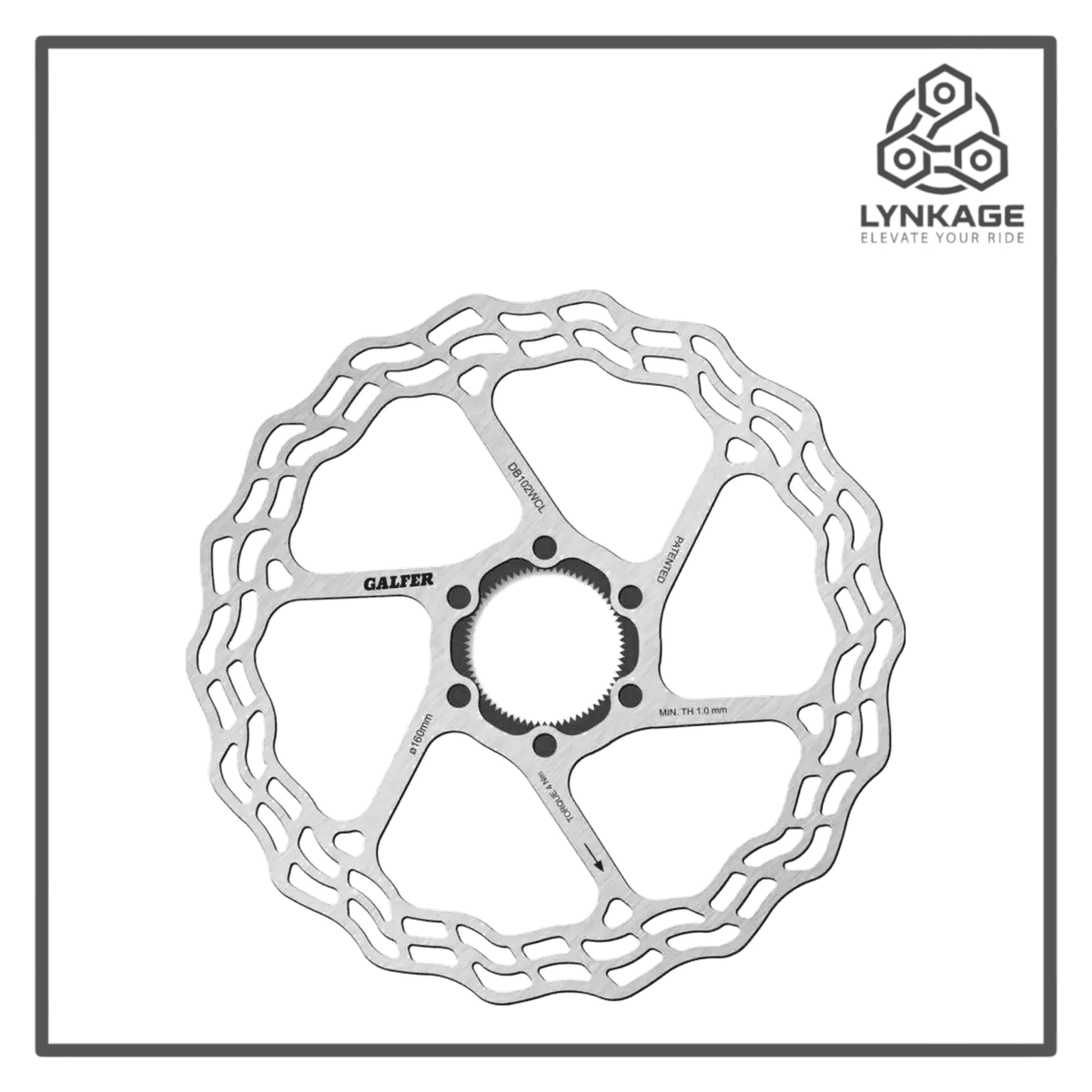 Galfer Road Wave CL Centerlock Disc Rotor DB101WCL/DB102WCL