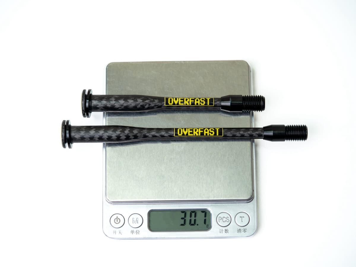 Overfast Ultralight Carbon Thru Axle 3