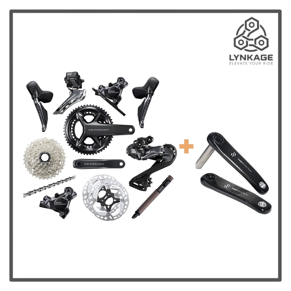 Ultegra Di2 + Rpantahi carbon cranks from $1,699