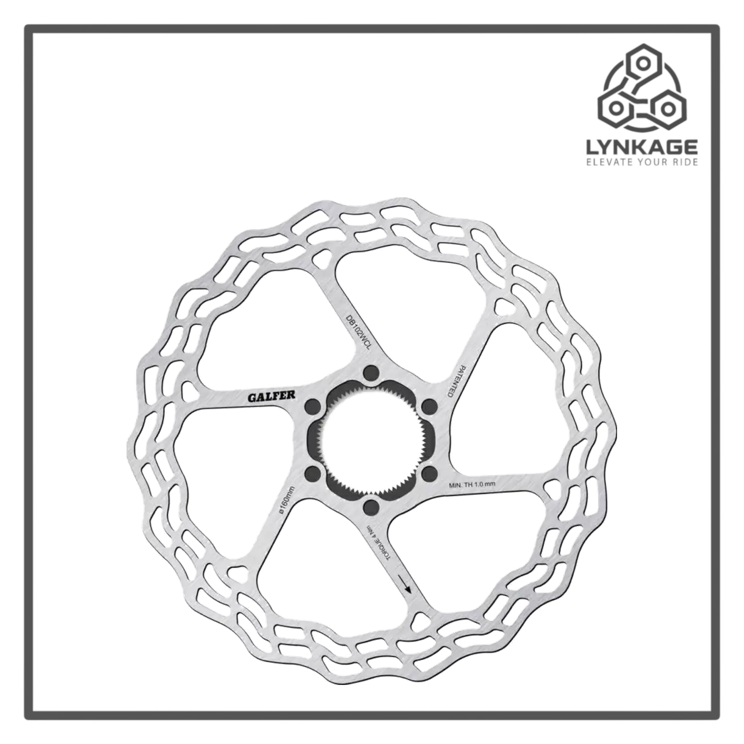 Galfer — Galfer Road Wave CL Centerlock Disc Rotor DB101WCL/DB102WCL — brakes
