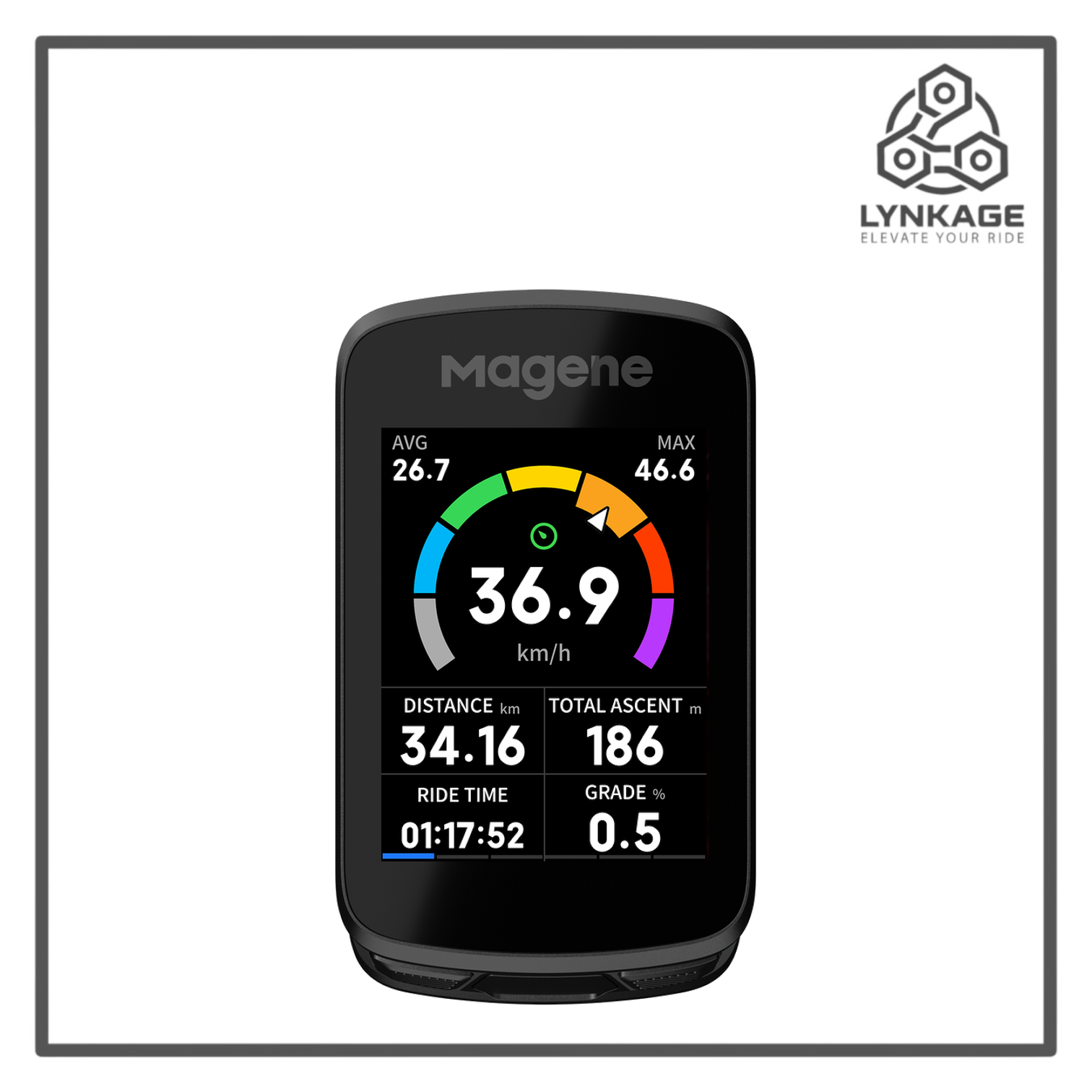 Magene — Magene C606 PRO GPS Bike Computer — accessories