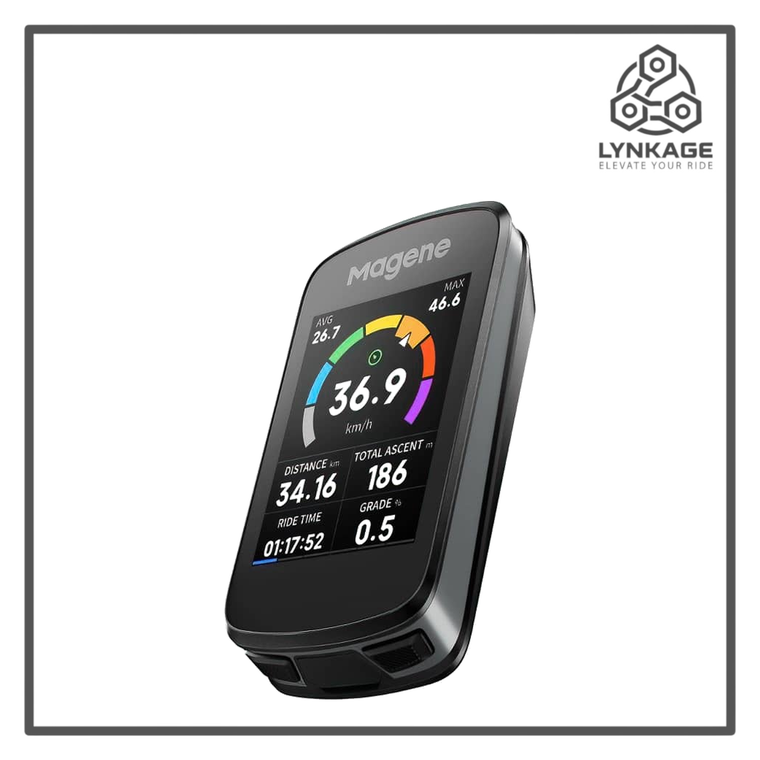Magene — Magene C606 V2 GPS Bike Computer, Advanced Navigation — accessories