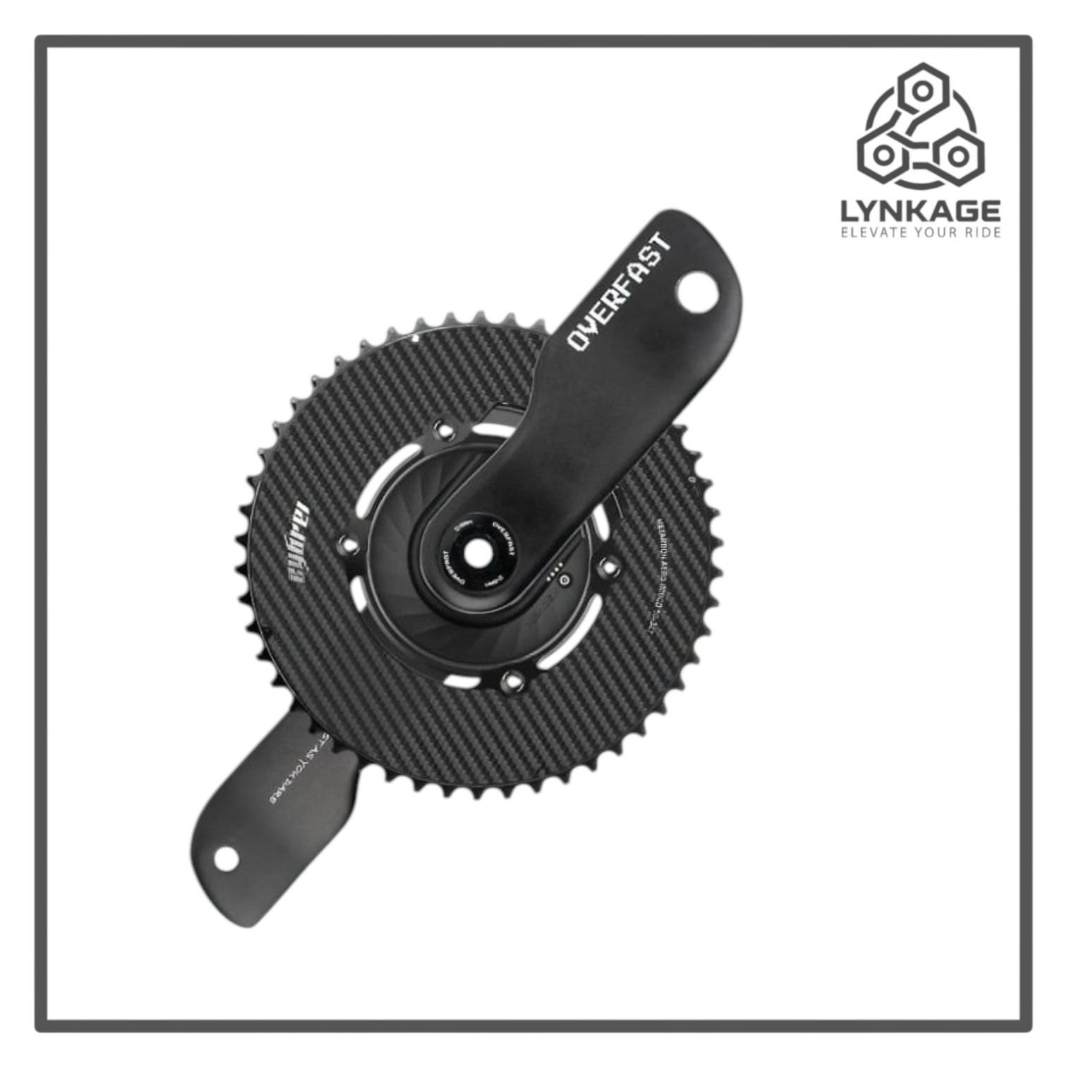 Overfast — OVERFAST Aero Powermeter / Non-Powermeter Crankset — cranksets