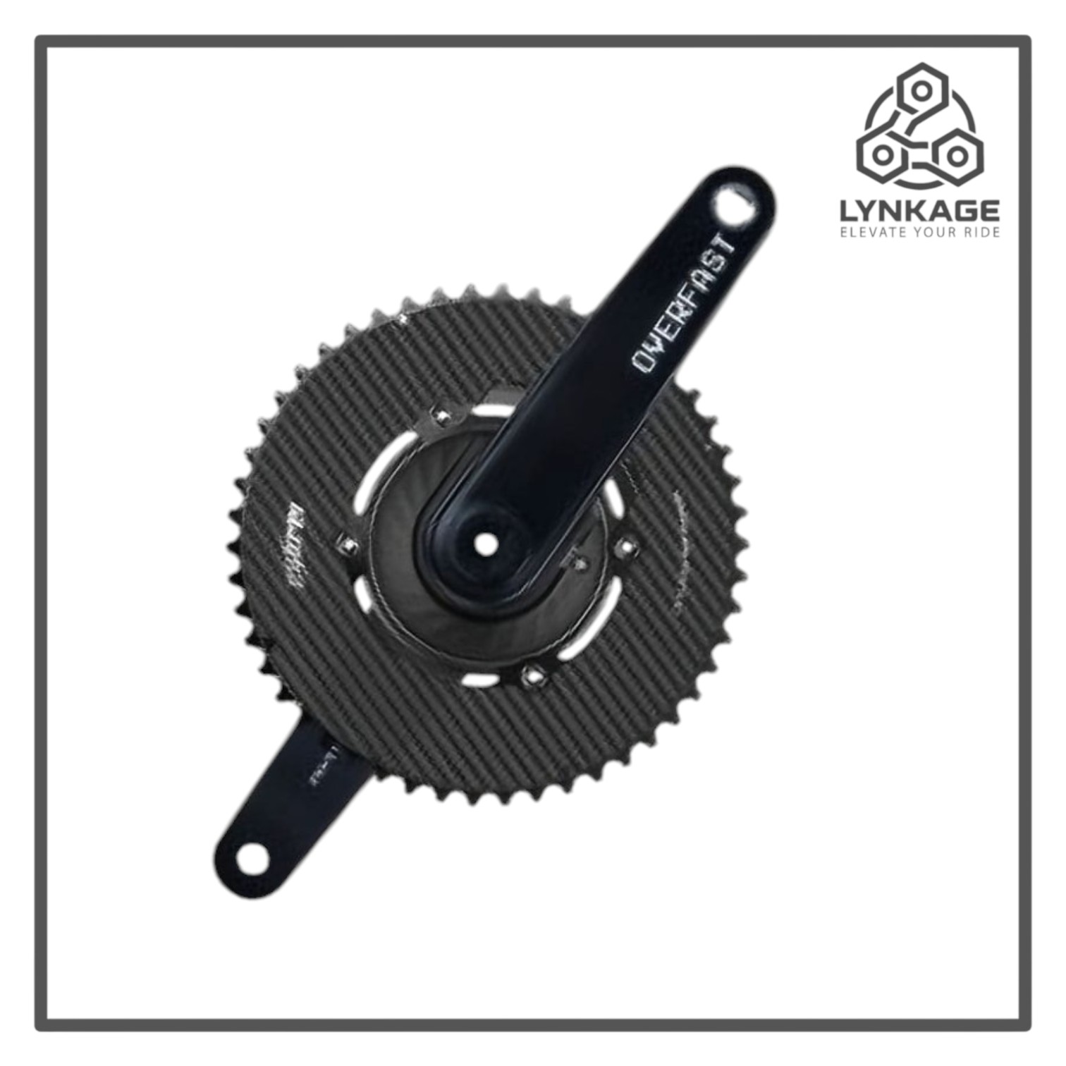 Overfast — OVERFAST Carbon Powermeter / Non-Powermeter Crankset — cranksets